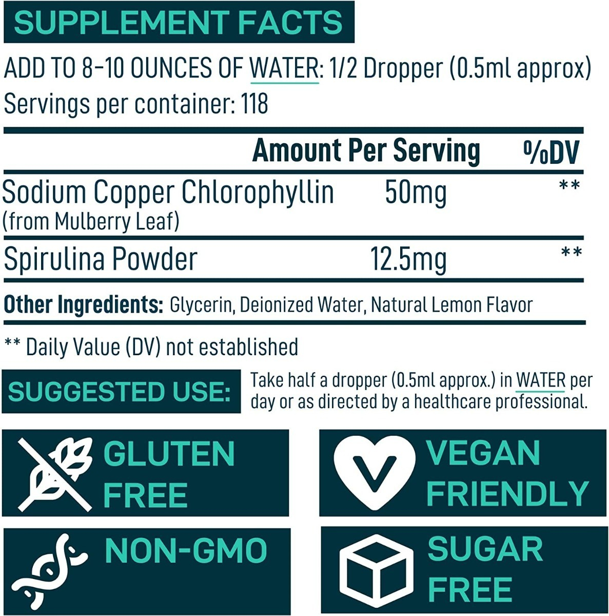 Salud y Equipamiento Médico - Clorofila 50 Mg Wild Fuel 1