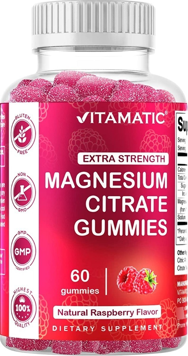 Salud y Equipamiento Médico - Citrato Magnesio 60gum Vitamati 0