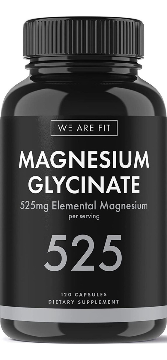 Salud y Equipamiento Médico - Glicinato Magnesio We Are Fit 0