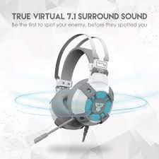 computadoras y laptops - audifonos con microfonos Headset 7.1 Gaming con cancelación de ruido F 1