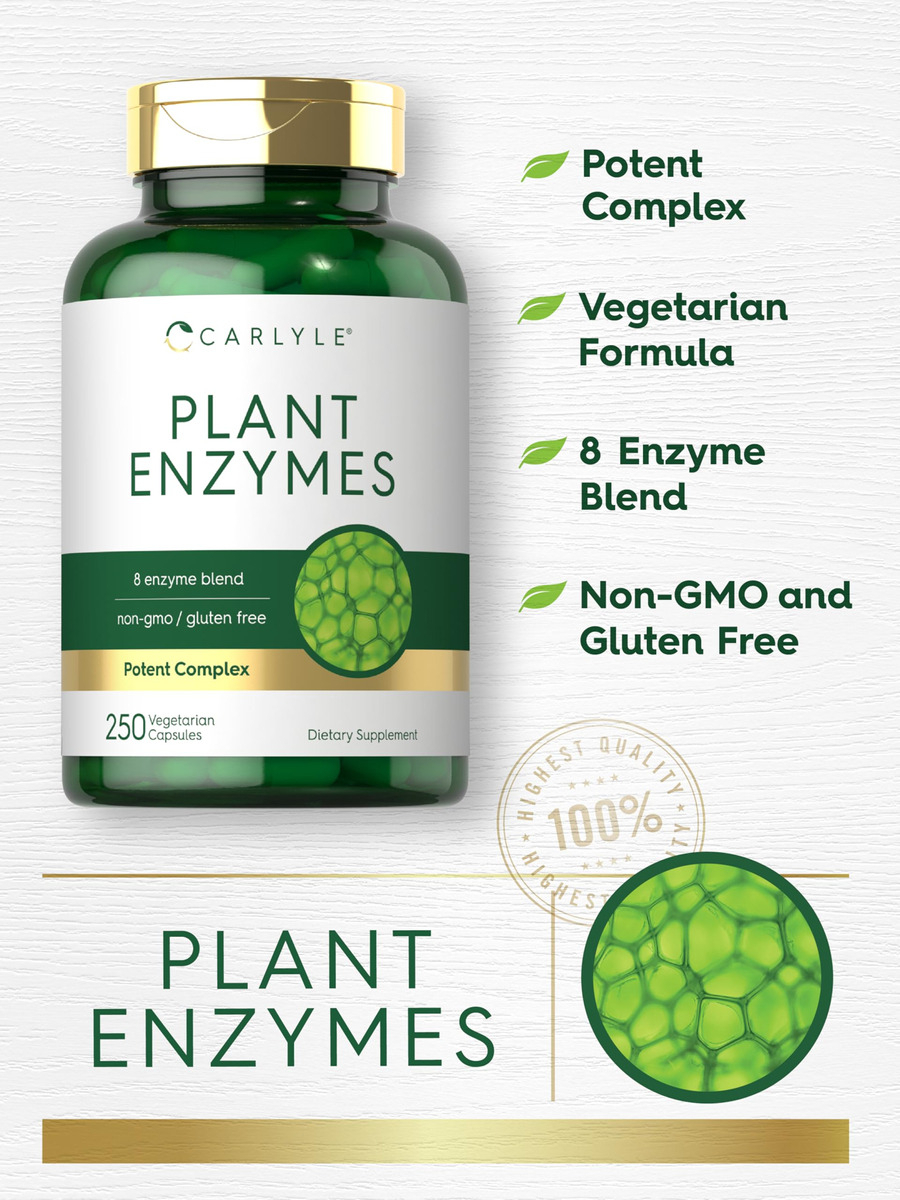 Salud y Equipamiento Médico - Enzimas Vegetales Carlyle 3