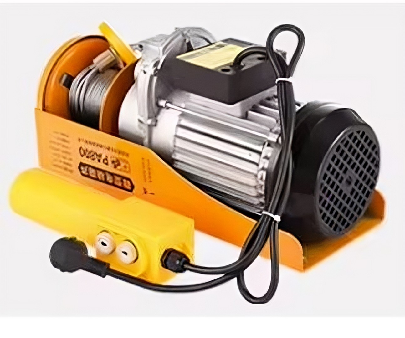 equipos profesionales - Grua polea electrica de gancho de elevacion giratoria winche de 1000KG 6