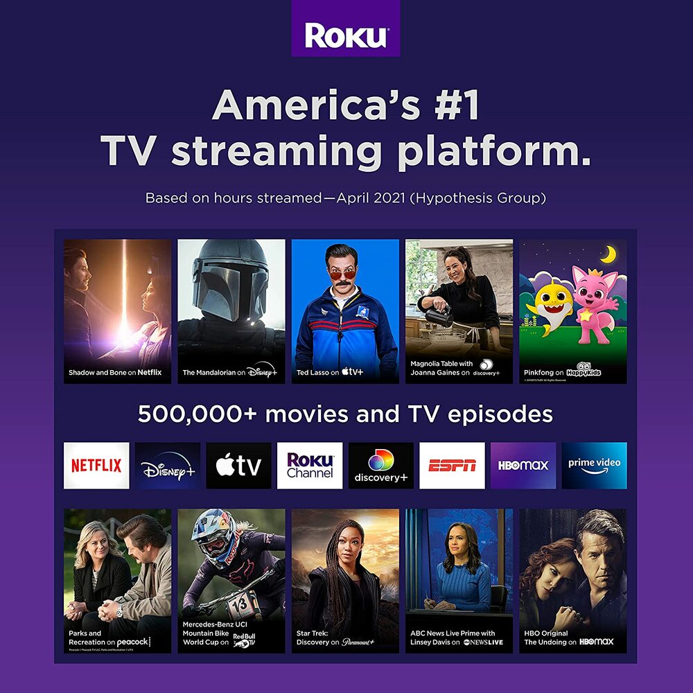 tv - ROKU 4K  ,SMART TV  1