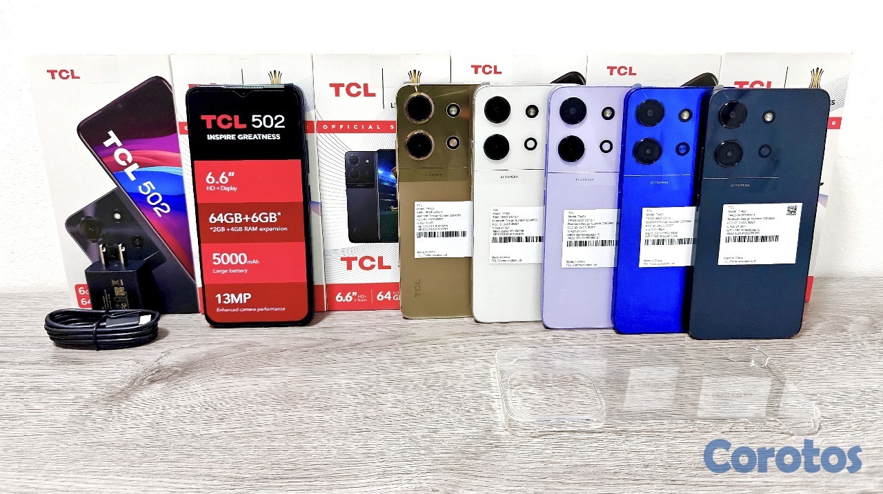 celulares y tabletas -  TCL LOTUS 502 DE 64GB,6GB RAM NUEVO DE CAJA