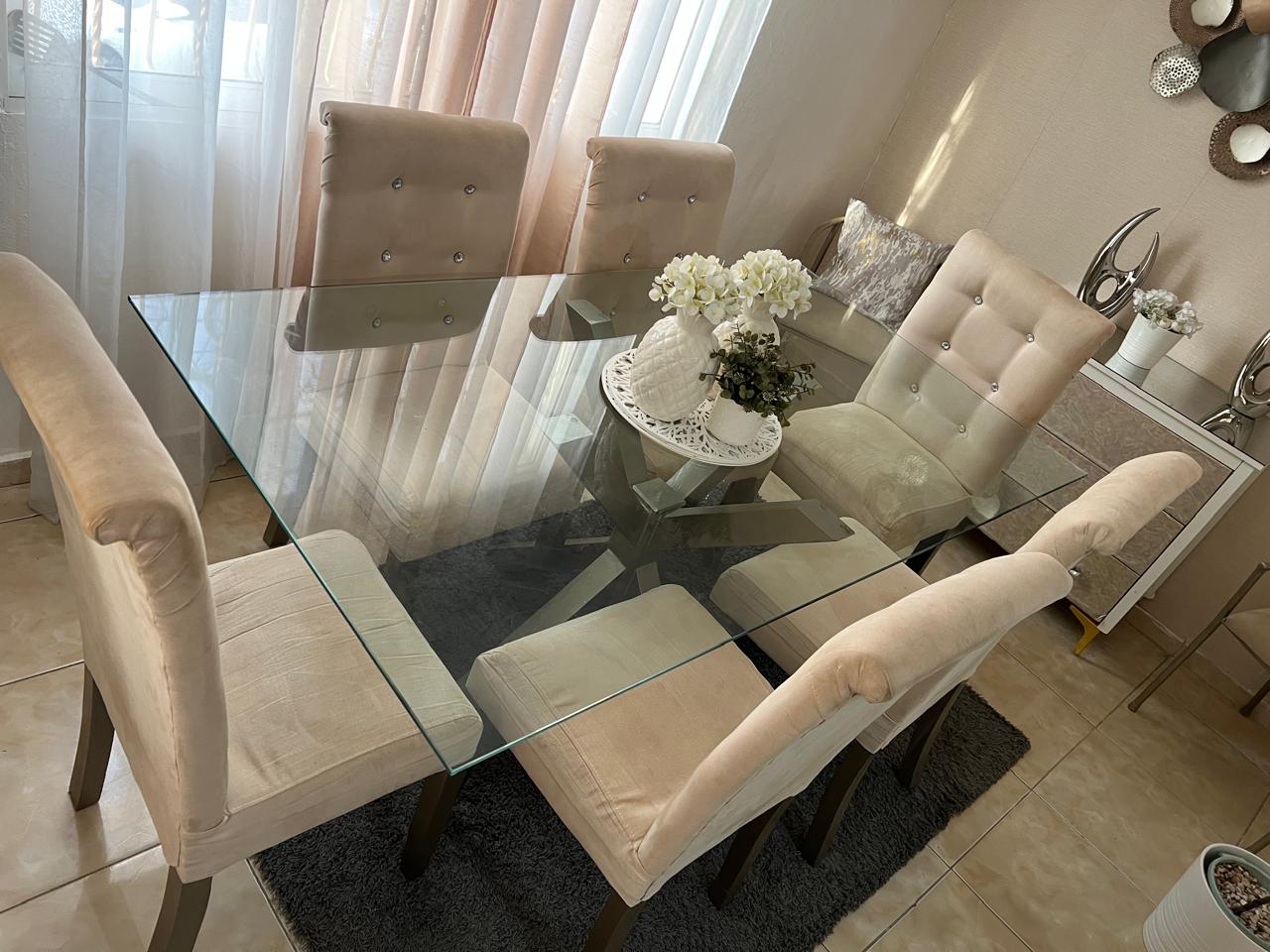muebles y colchones - Comedor 6 sillas