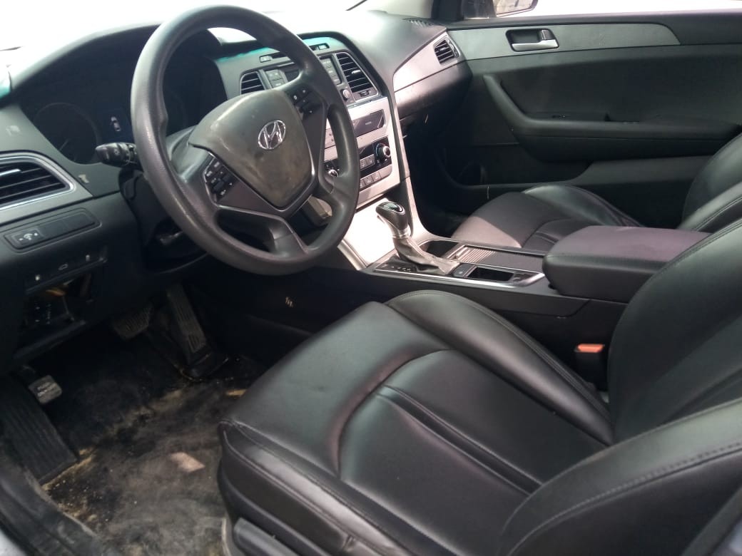 carros - HYUNDAI SONATA LF 2018 GRIS 3