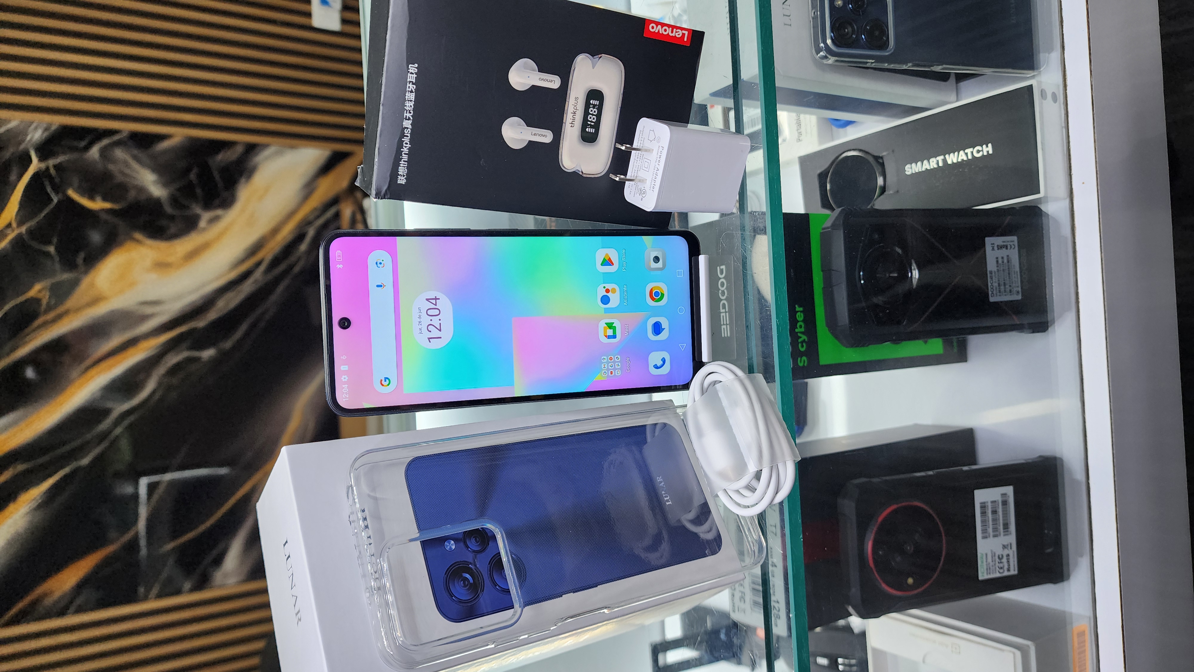 celulares y tabletas - 📱 OFERTA | LUNAR Eclipse L1 5G | 128GB+4GB RAM | Pantalla 6.8| COMPLETO+REGALOS 3