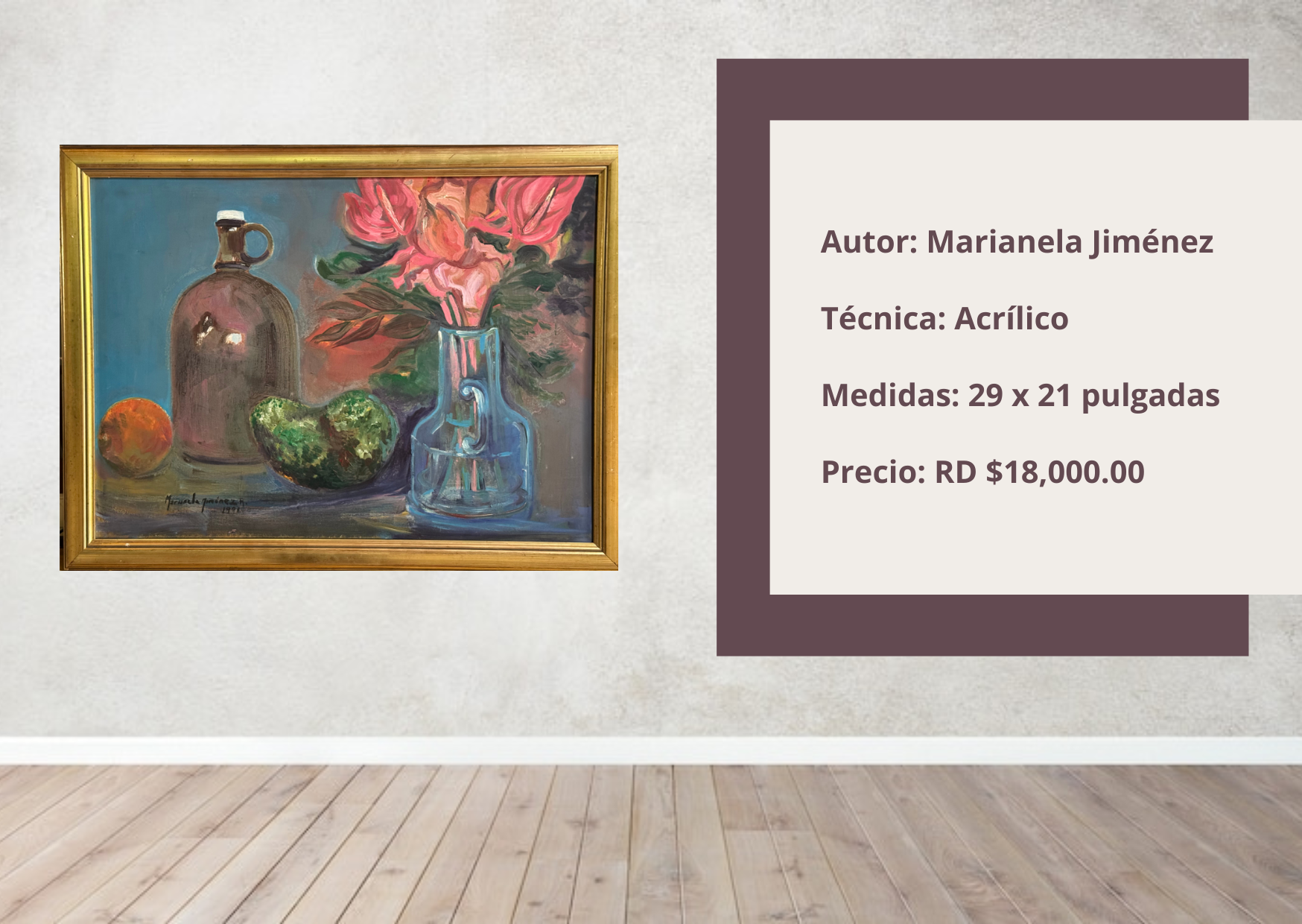 arte y antigüedades - Cuadro decorativo
