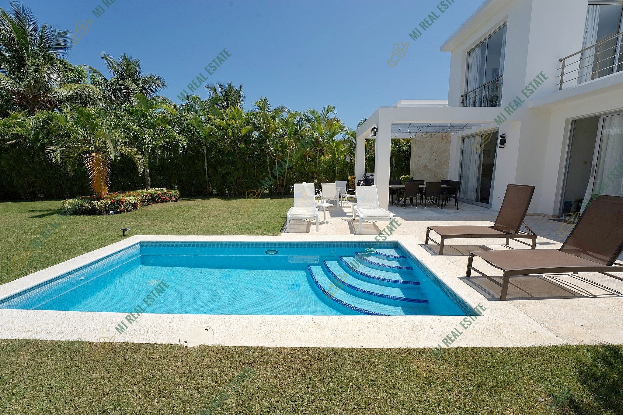 casas vacacionales y villas - Villa amueblada en Playa Nueva Romana, individual 6