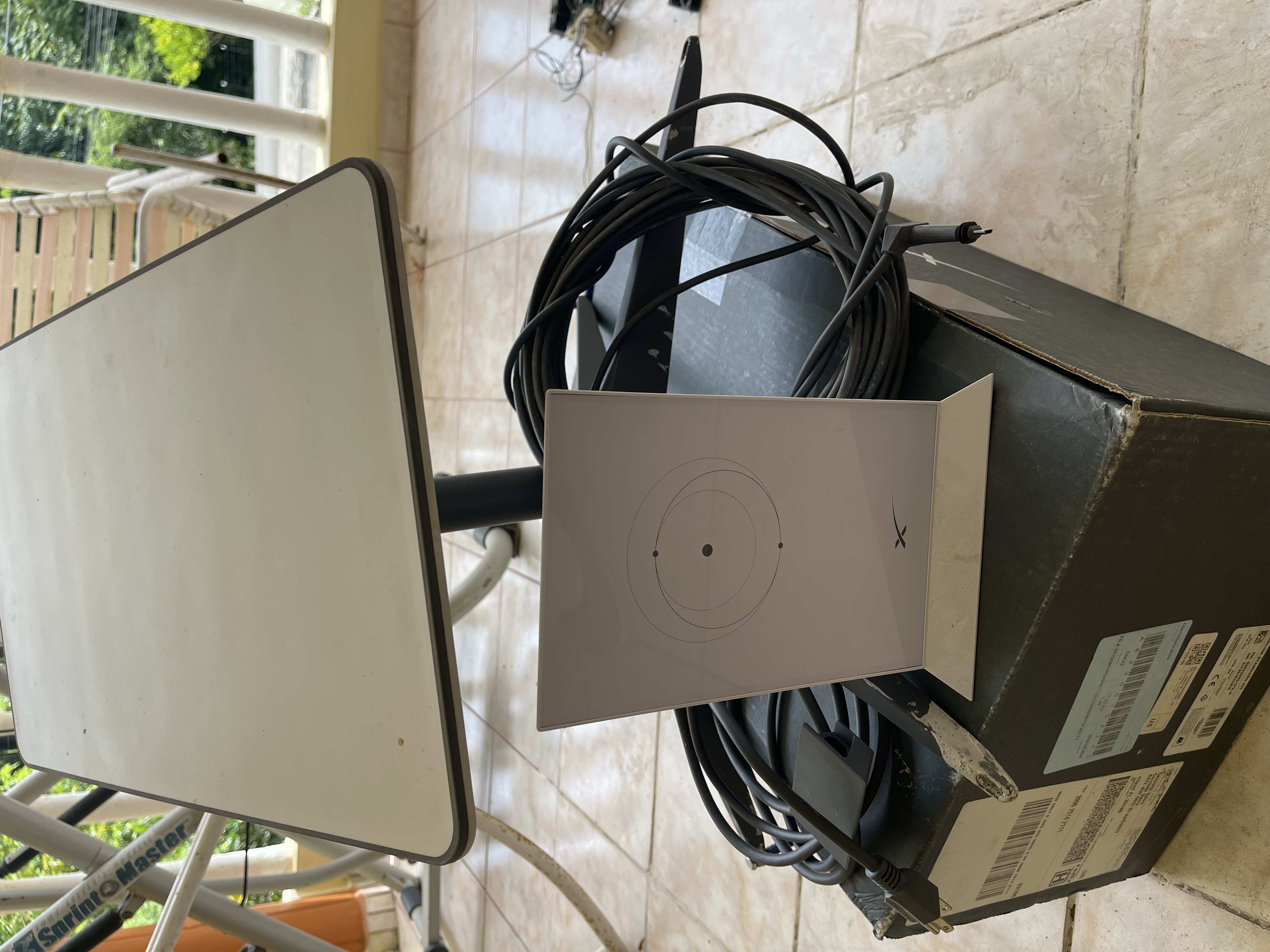 accesorios para electronica - Starlink.   Antena satelital de alta velocidad
