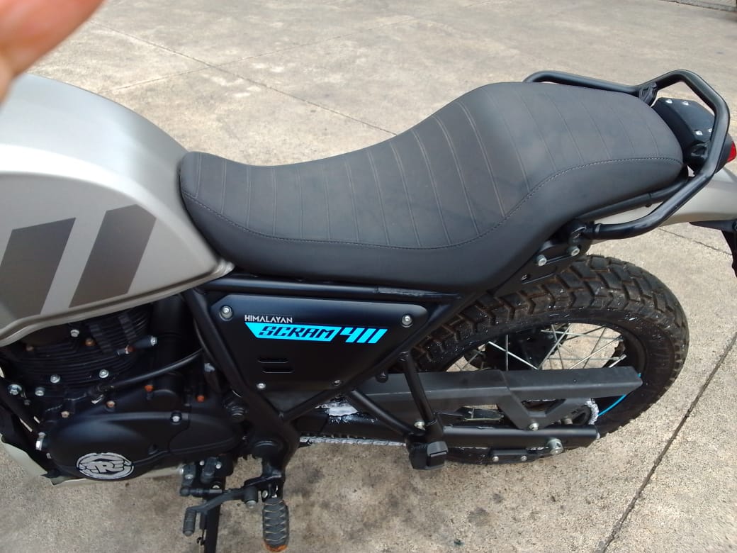 motores y pasolas - Vendo moto royall infield 2023 gris con azul 8