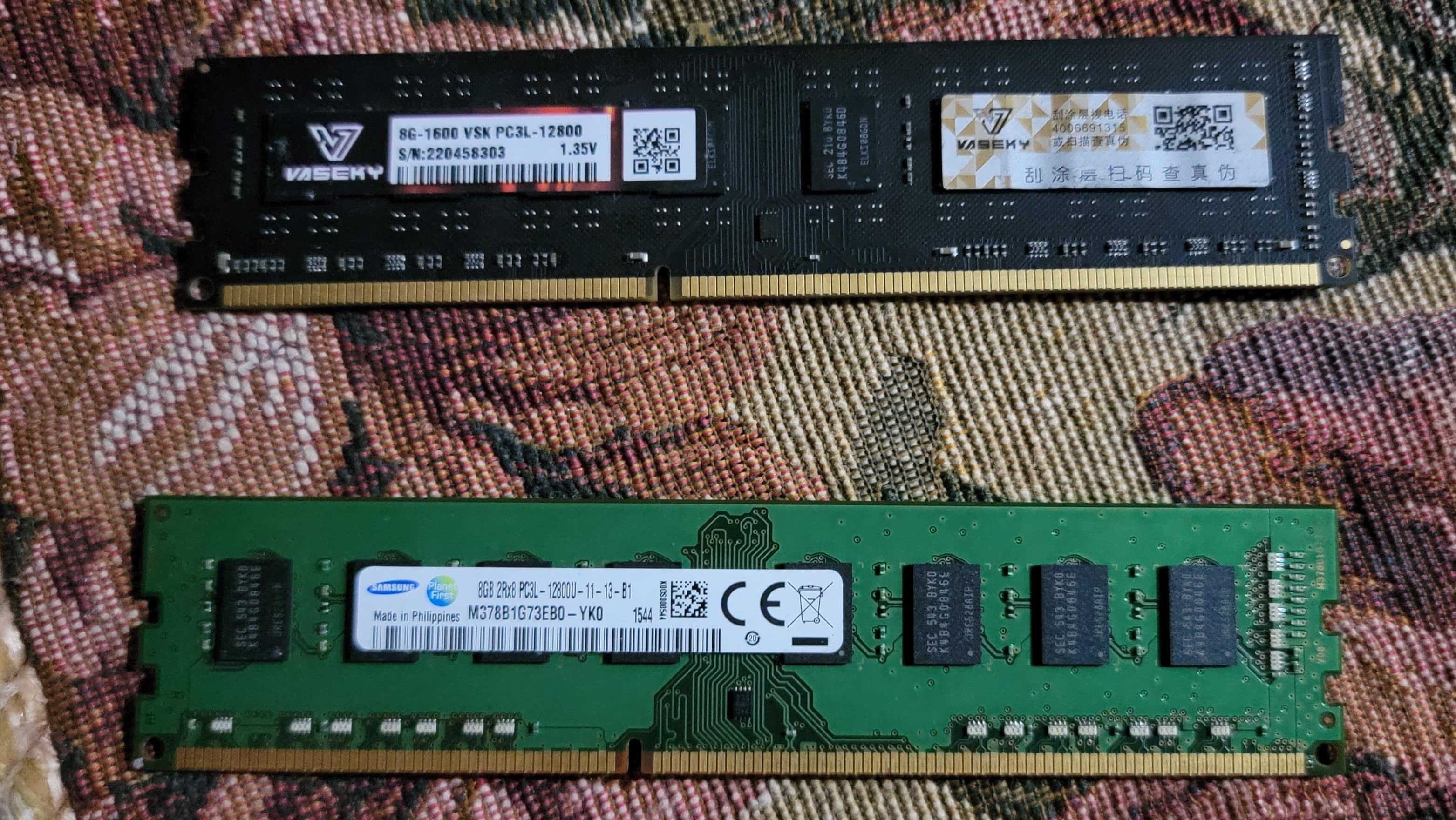 computadoras y laptops - ram ddr3 de de 8 gb 1600mhz las 2 en 1700 1