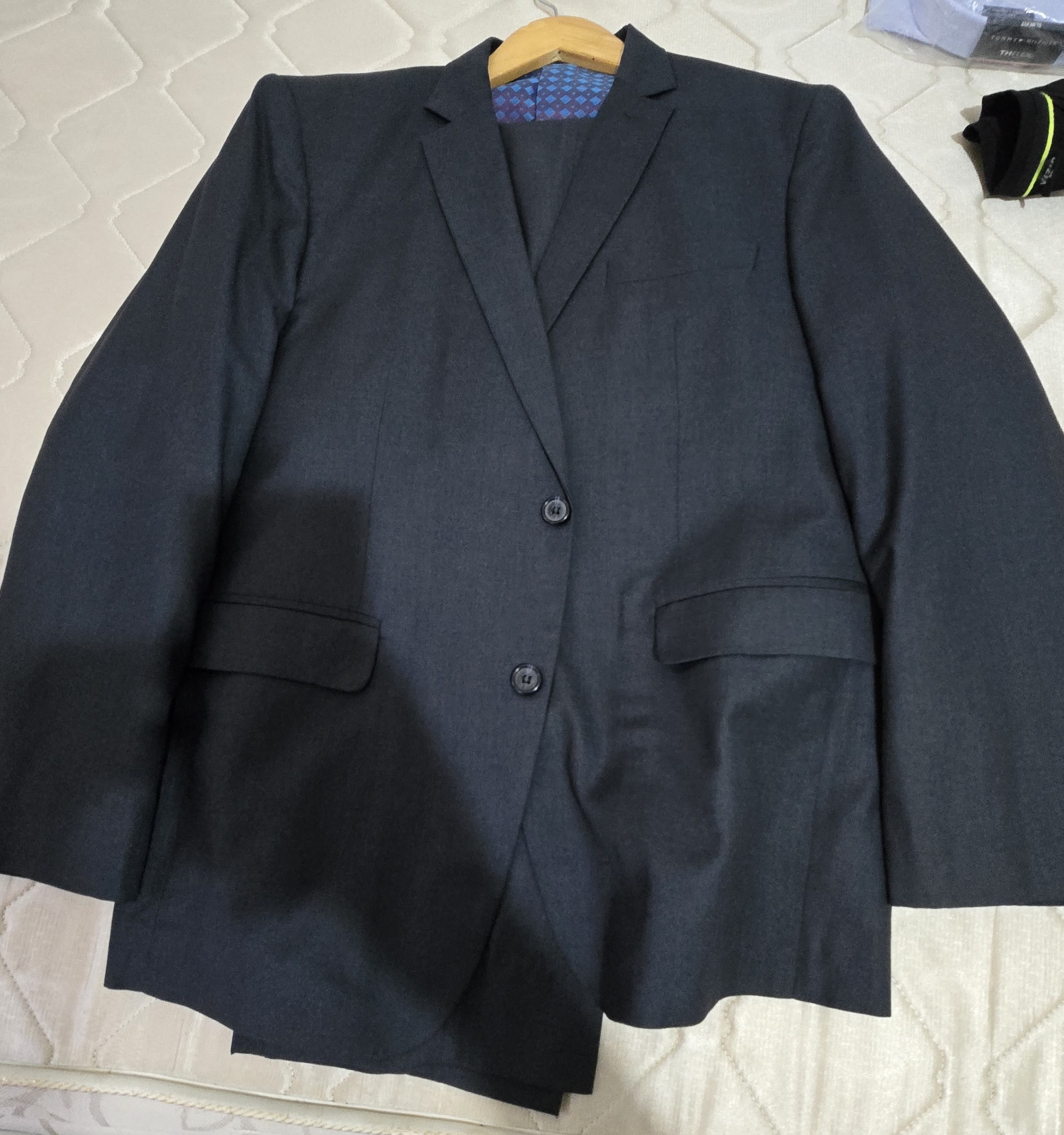 ropa para hombre - **Vendo traje azul 36x30 excelente condiciones 3