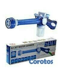 herramientas, jardines y exterior - Pistola para manguera de agua con 8 salidas HG-265  1