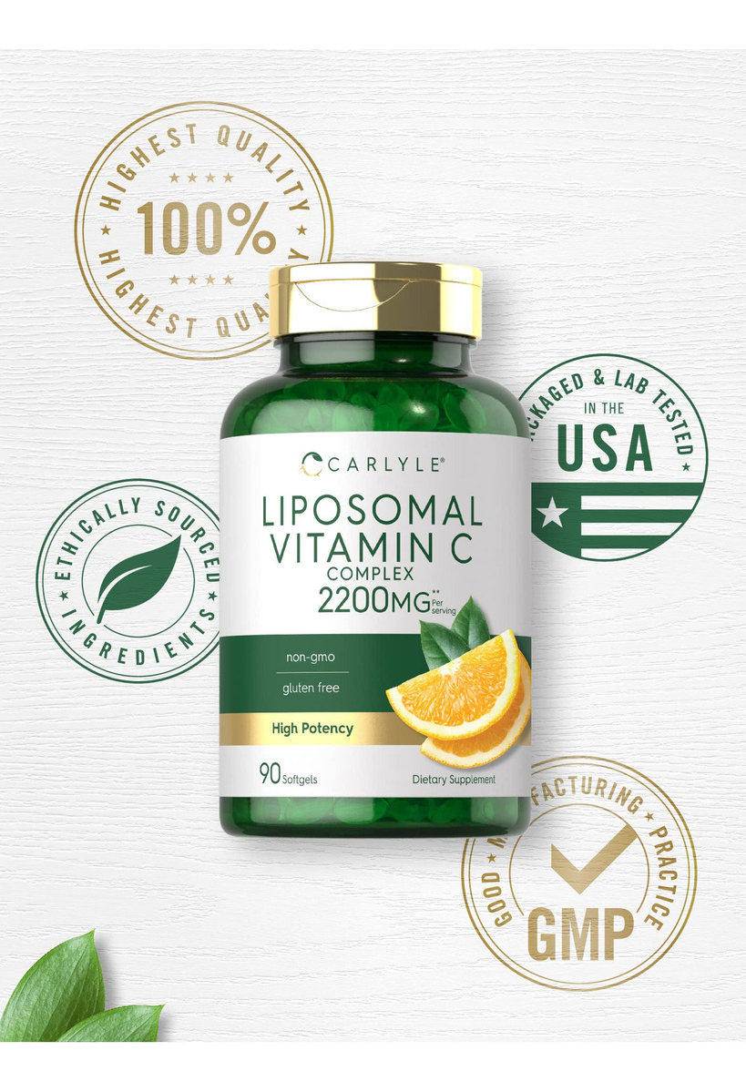 Salud y Equipamiento Médico - Vitamina C Liposomal | 2200 Mg 4