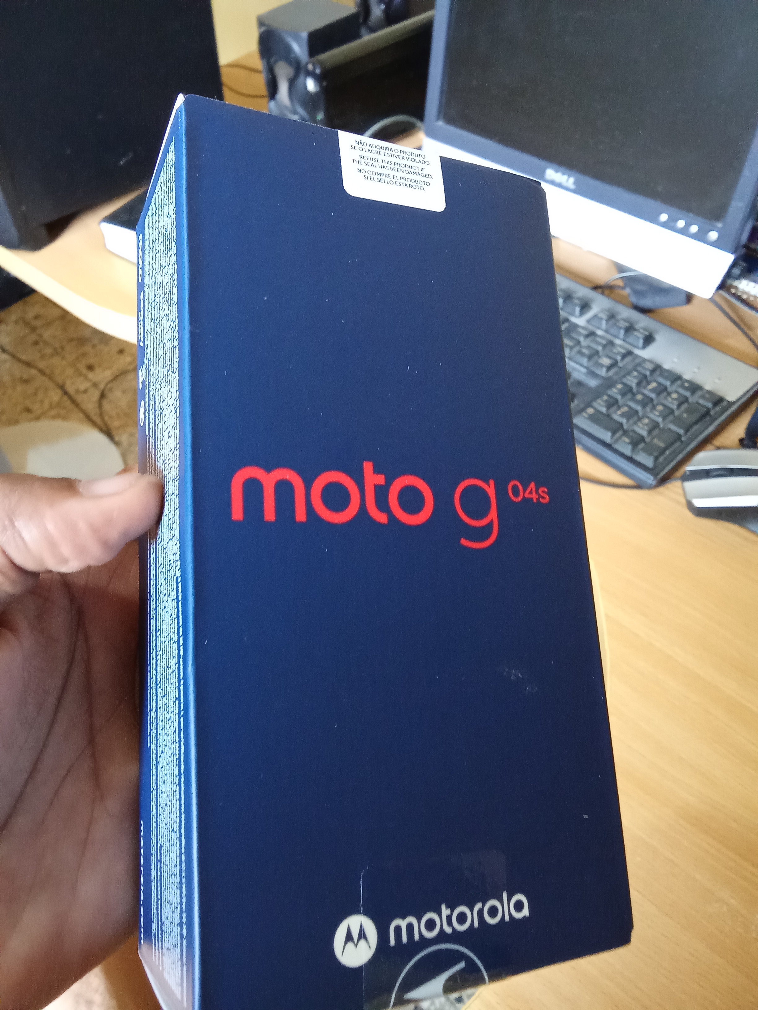 celulares y tabletas - Motorola moto G04s 256gb, 8gb de Ram verde nuevo caja y sus accesorios. 1
