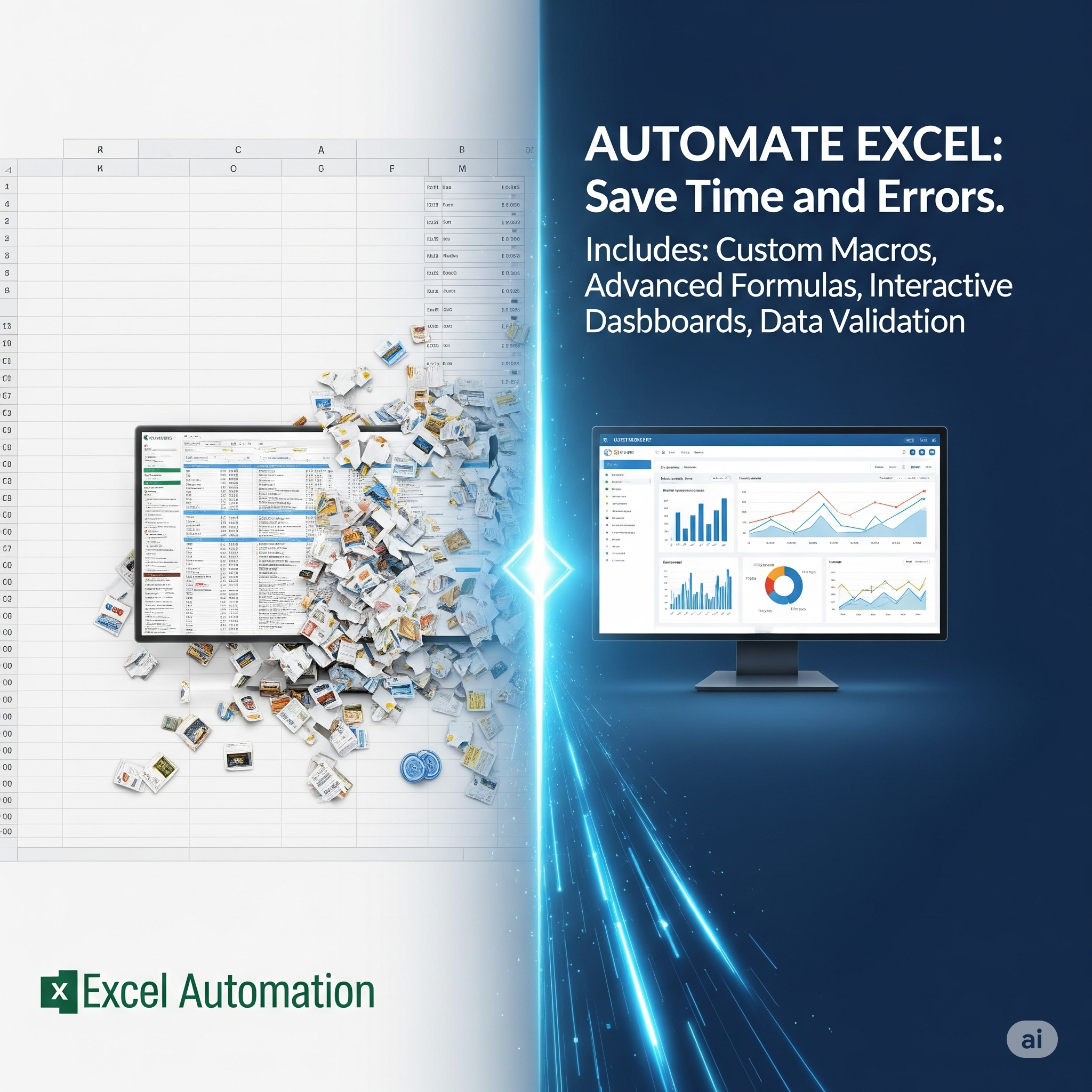 servicios profesionales - 🤯 Tired of Wasting Time in Excel? ⏱️  0