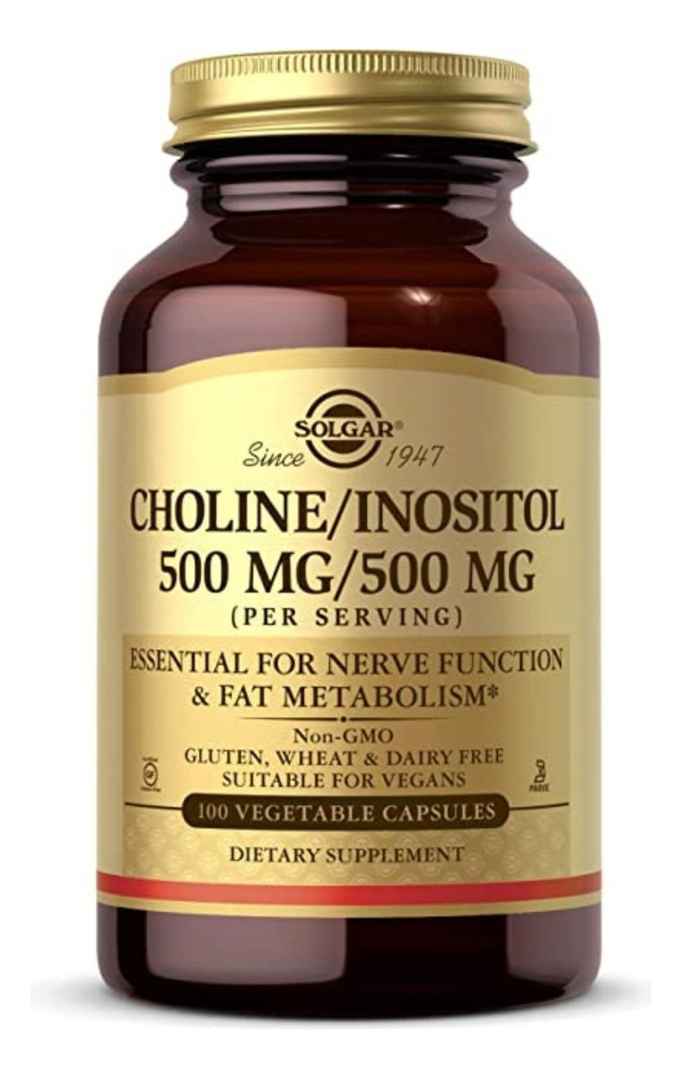 Salud y Equipamiento Médico - Inositol 100caps - Solgar 0