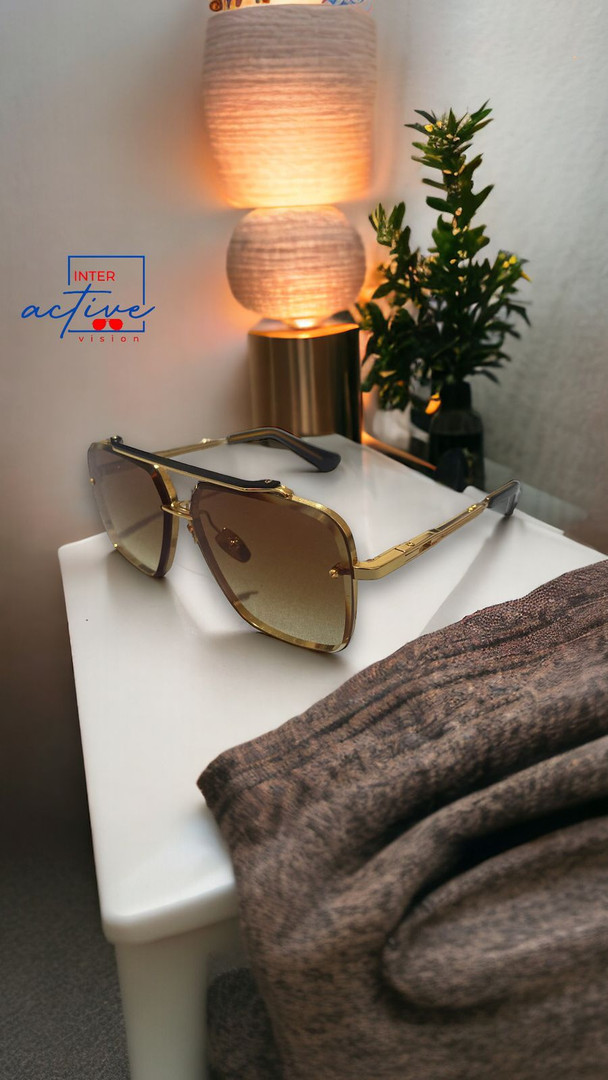 joyas, relojes y accesorios - Lente DITA Mach-Six Dorado Cristan Marron Claro  2