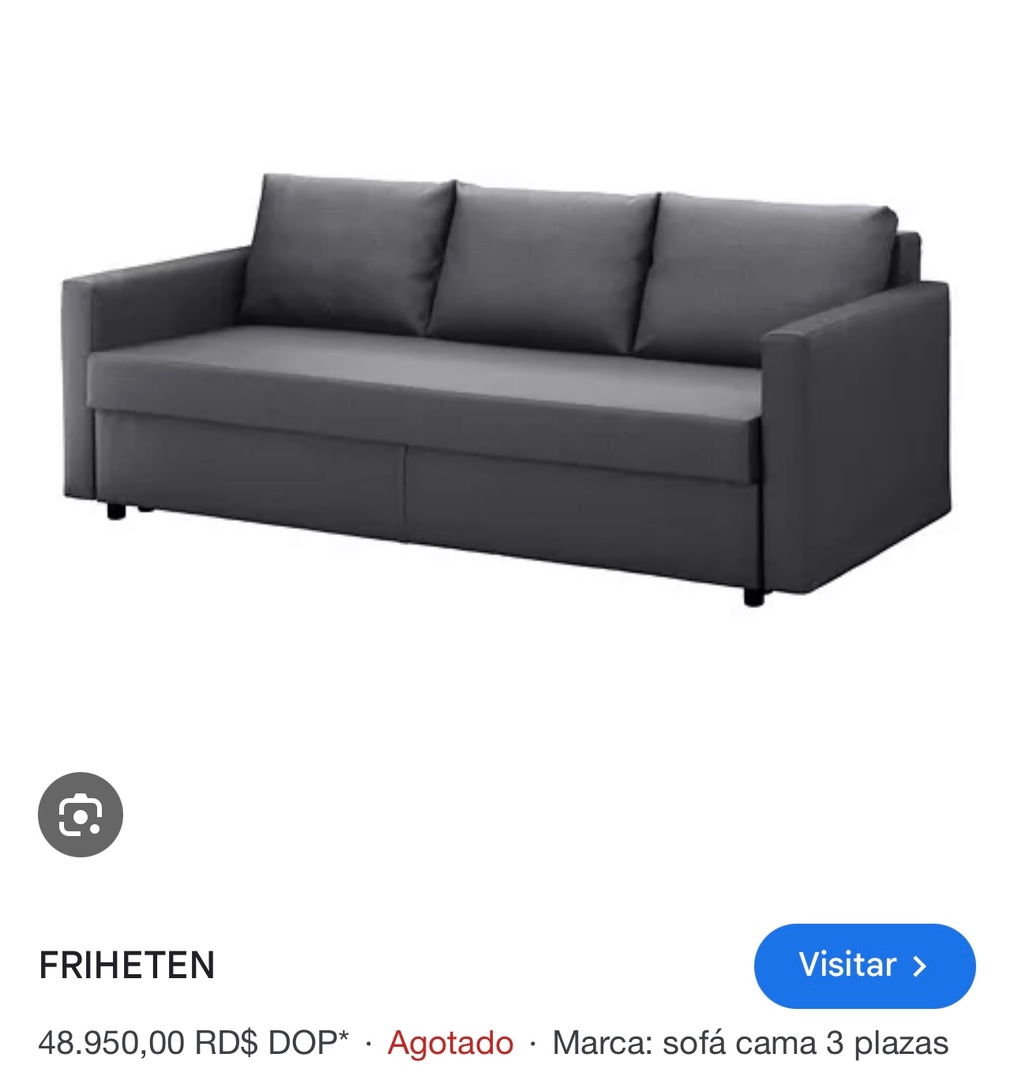muebles y colchones - Sofá Cama ikea 4