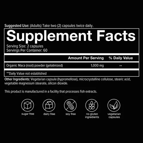 Salud y Equipamiento Médico - Maca 1000mg Hombres Youtheory - Un - Unidad A $2554 1