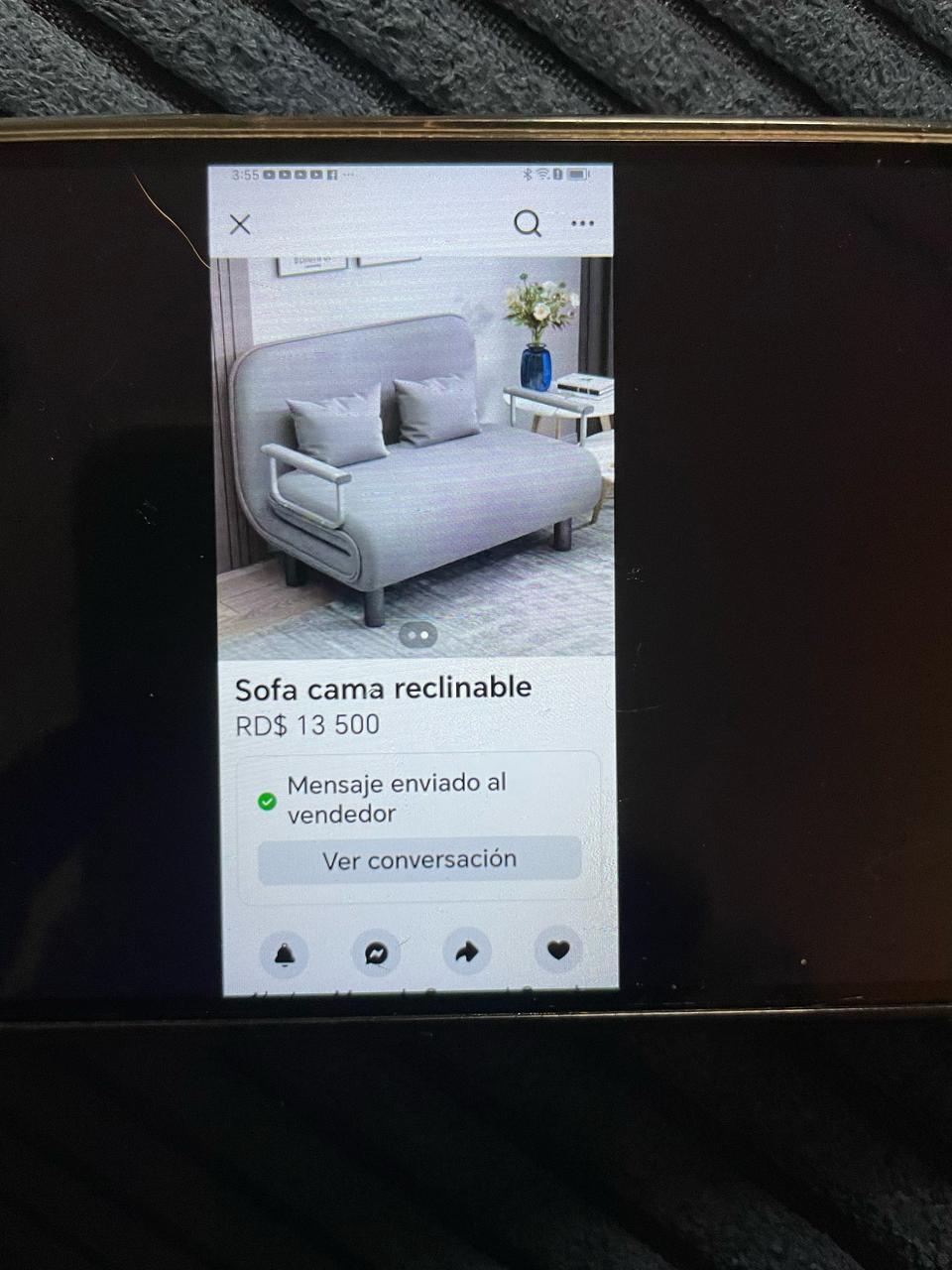 muebles y colchones - Sofá cama plegable 2