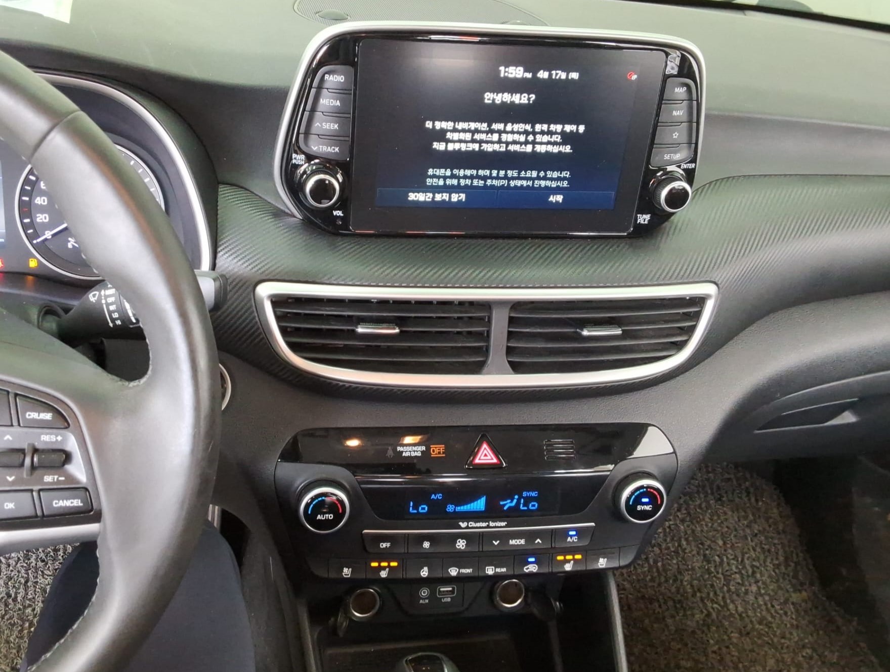 jeepetas y camionetas - HYUNDAI TUCSON 2020 GRIS OSCURO DIESEL 5