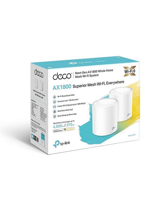 otros electronicos - ROUTER DECO X20(2-UNIDA) TP-LINK, AX1800, WI-FI 6  0