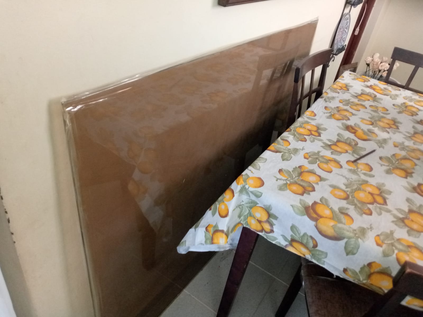 muebles y colchones - Cristal para mesa comedor de 4 sillas (OJO: CRISTAL SOLAMENTE) 0