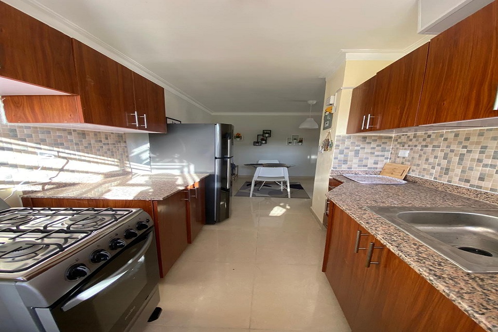 apartamentos - Vendo apartamento de 3 hab, sdo piso, amueblado 6