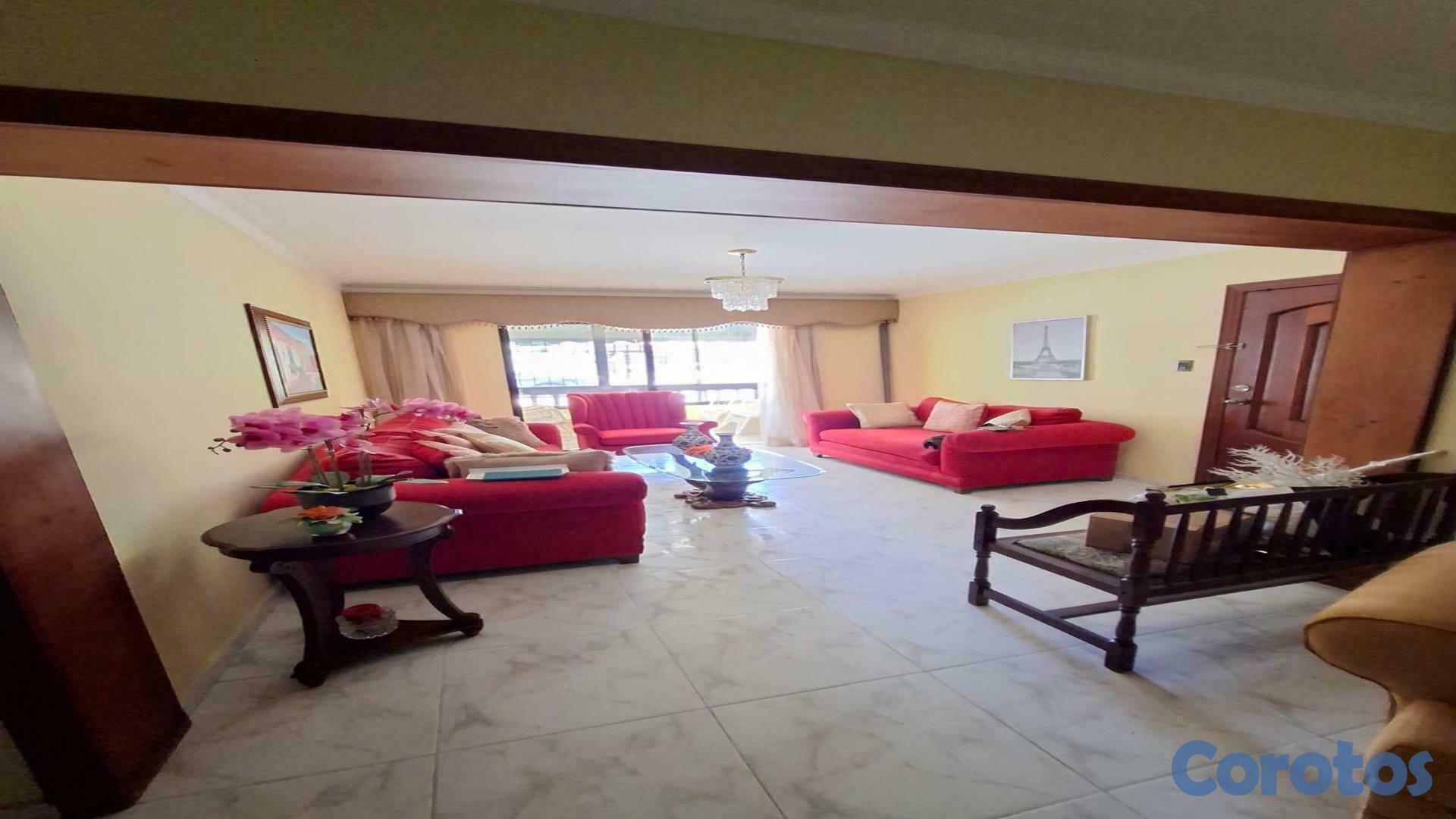 apartamentos - Alquiler apartamento 164m2– Sector Evaristo Morales, D.N 4