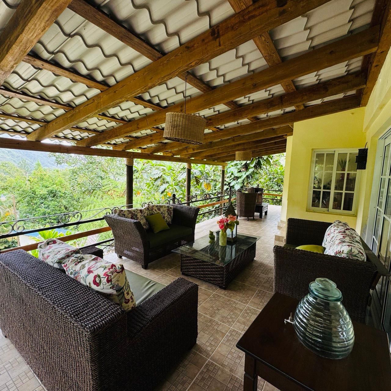 casas vacacionales y villas - VILLA EN VENTA, EN BONAO. 4