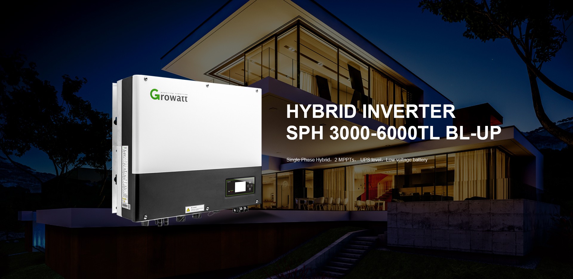 equipos profesionales - Inversor Para Paneles Solares Hibrido 6KW 1