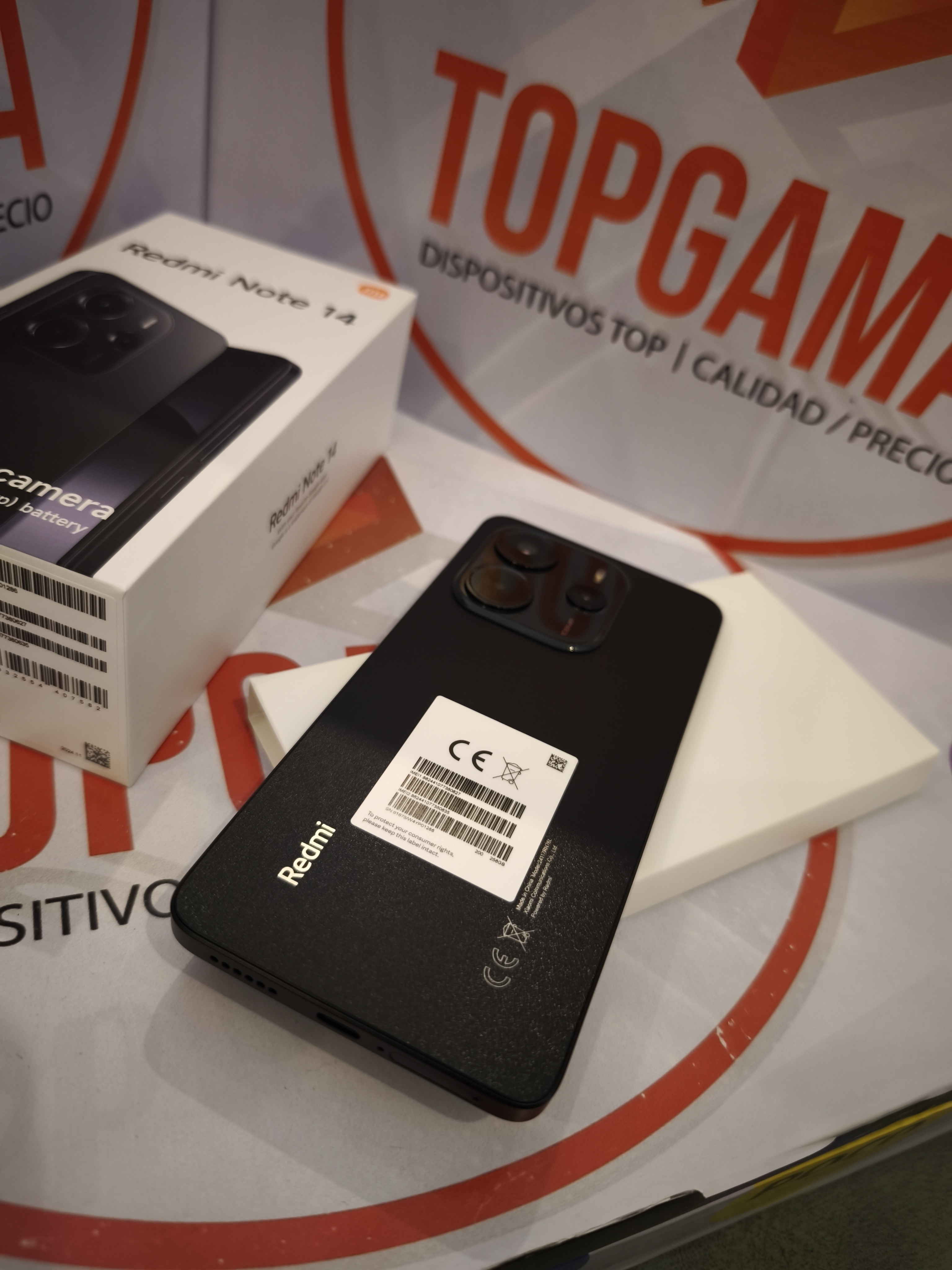 celulares y tabletas - REDMI NOTE 14 PRO 4G, 8GB RAM 256GB ROM  5