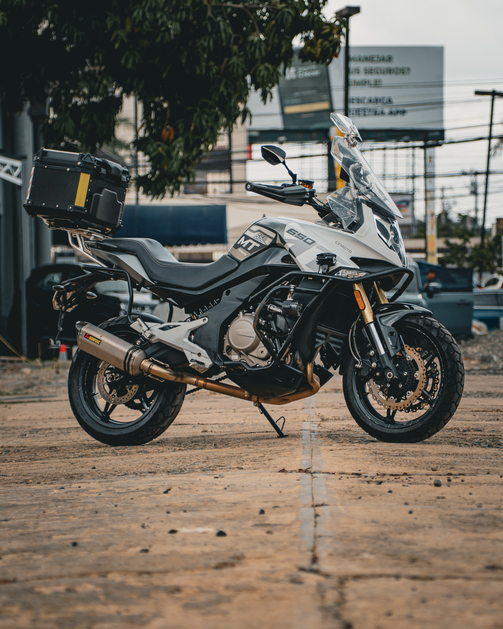 motores y pasolas - CF MOTO 650 MT