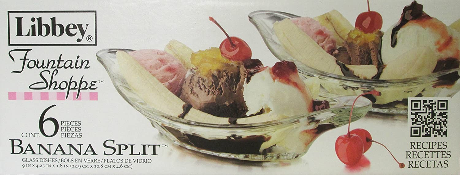 cocina - 6 Platos Banana Split 0