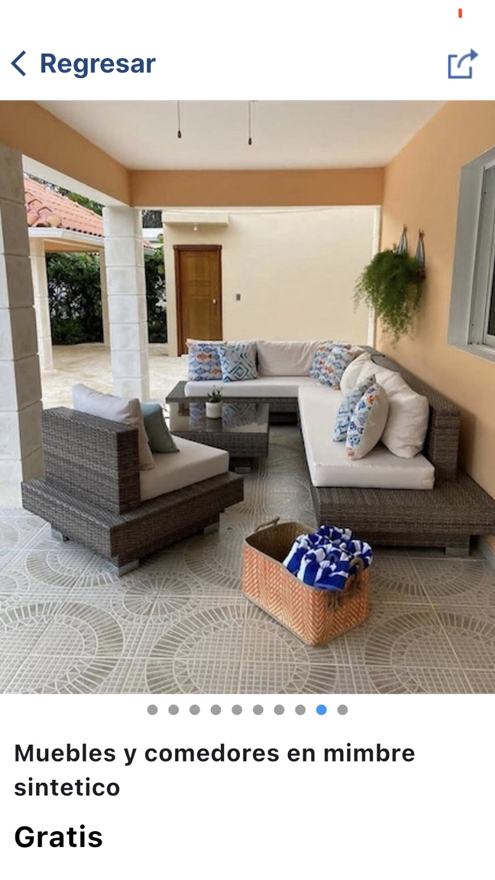 herramientas, jardines y exterior - muebles y comedores de exterior  2