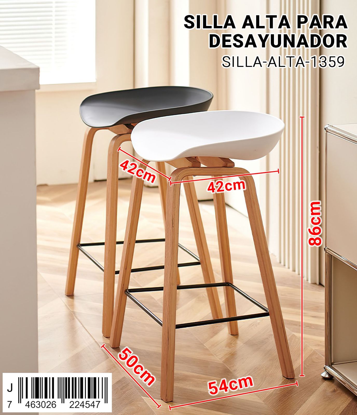 electrodomesticos - silla altar para desayunador 