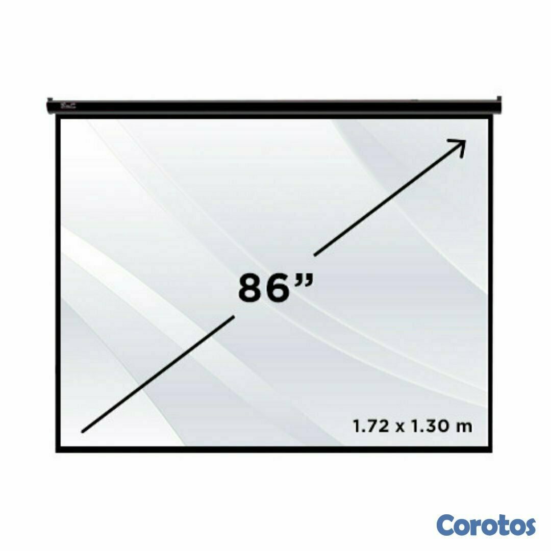 computadoras y laptops - PANTALLA KLIPX 100 pulgadas  PARA PROYECTOR  DE PARED  2