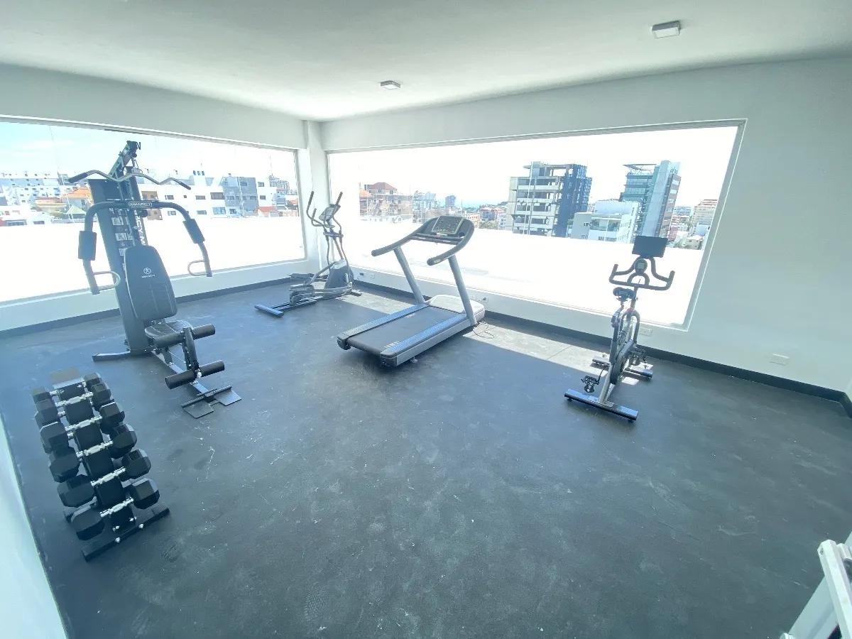 apartamentos - Apartamento en Alquiler Amueblado Evaristo Morales 3