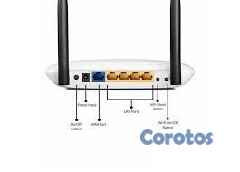 computadoras y laptops - ROUTER WIRELESS TP-LINK TL-WR841N(US), 2.4GHZ/300MBPS, 1 PUERTO WAN + 4 PUERTOS  2