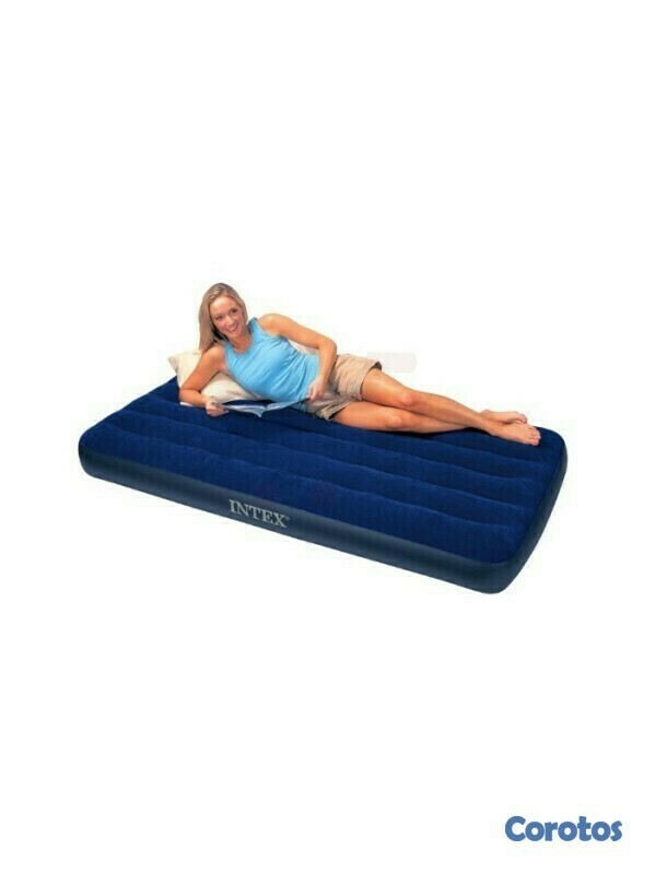 muebles y colchones - Colchón inflable intex 30 pulgadas, súper práctico de inflar y cómodo.  (OFERTA) 2