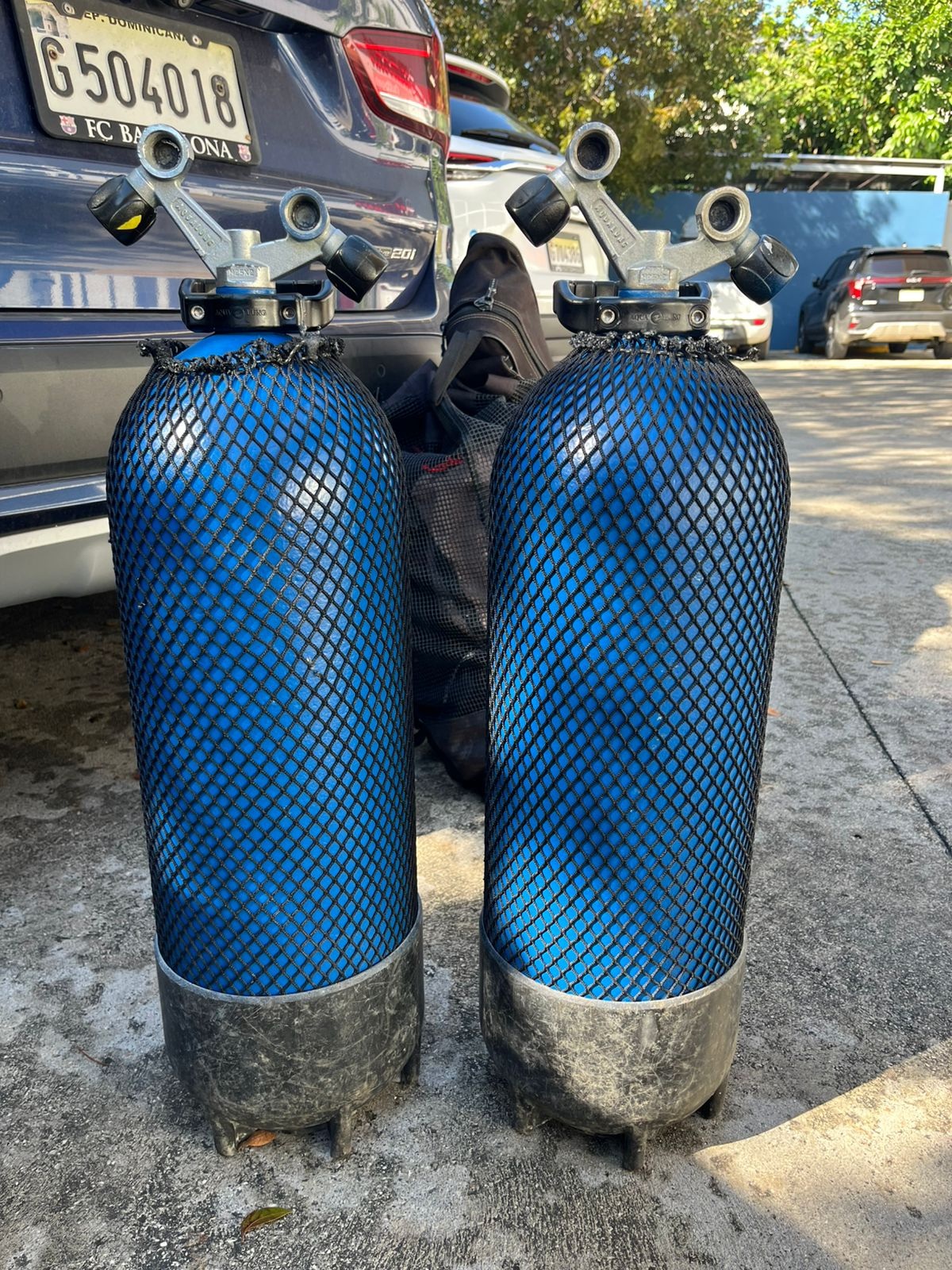 deportes - VENDO DOS (2) TANQUES BUCEO AQUALUNG 0