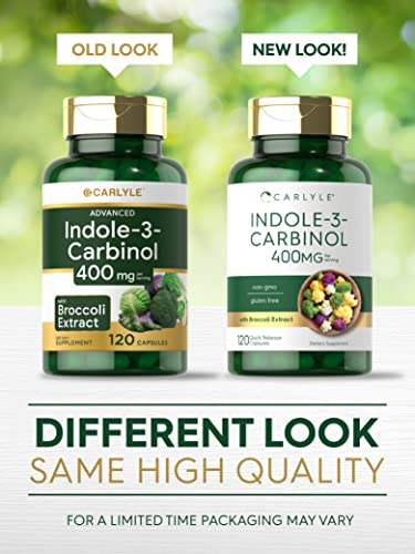 Salud y Equipamiento Médico - Indol-3-carbinol (i3c) 400 Mg 120 Cap Carlyle 2