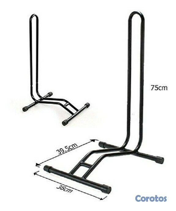 bicicletas y accesorios - Soporte de suelo para bicicleta burro estacionario 4