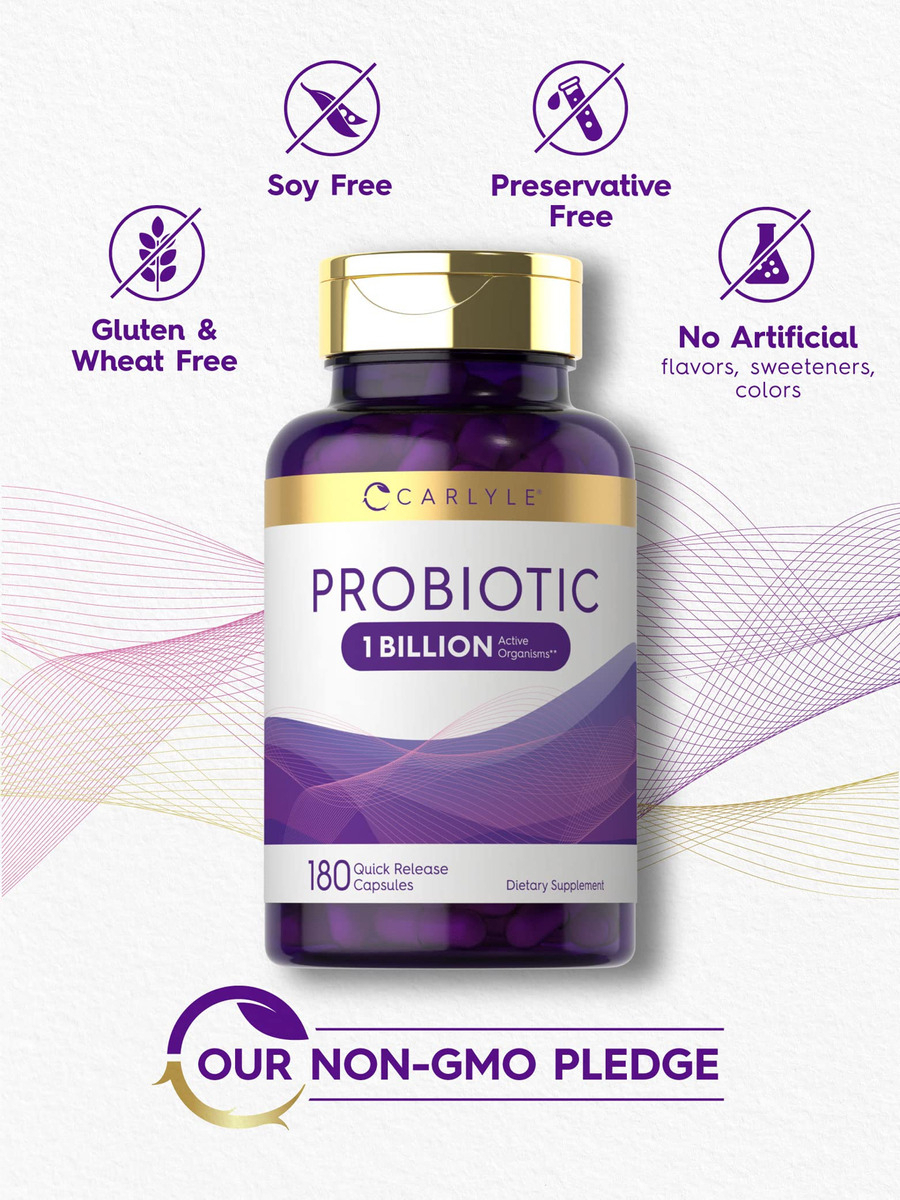 Salud y Equipamiento Médico - Probiotico Carlyle Para La Salud Digestiva 3
