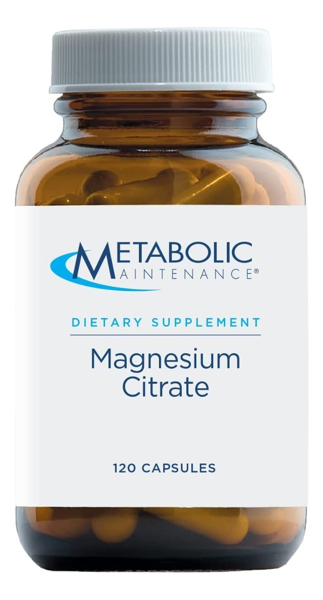 Salud y Equipamiento Médico - Citrato Magnesio 120 Tab Metabolismo 0