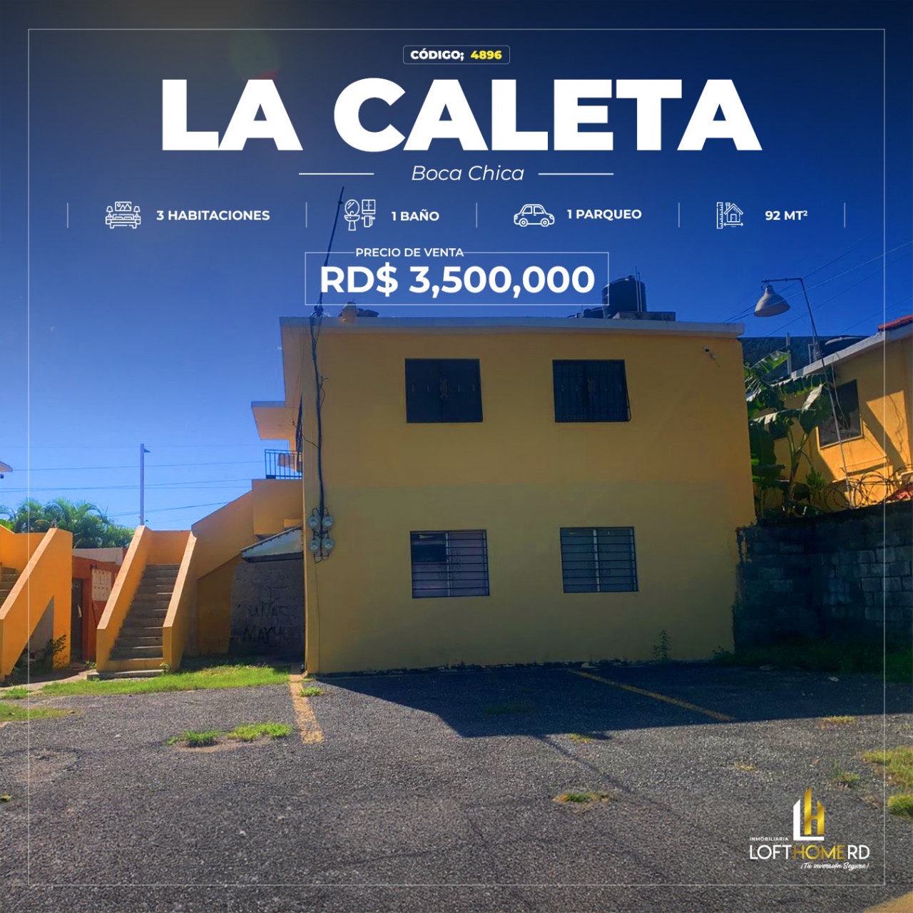 apartamentos - La caleta se vende apartamento  0