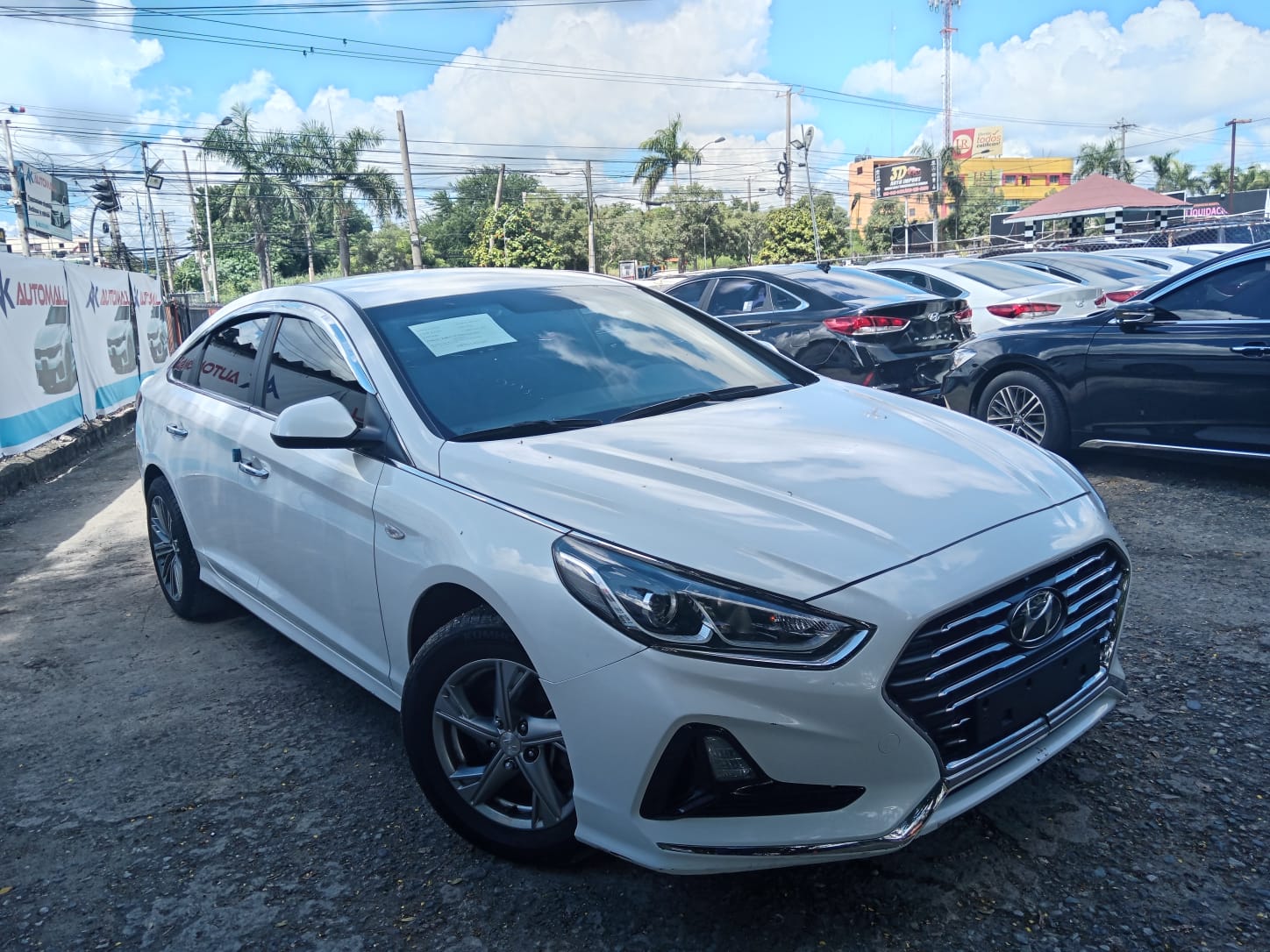carros - HYUNDAI SONATA NEW RISE 2019 BLANCO 5