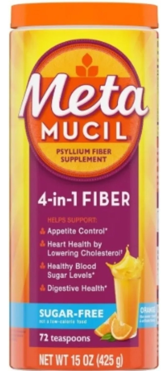 Salud y Equipamiento Médico - Metamucil Fibra 425g Sin Azucar - G A $4 - G A $437 0